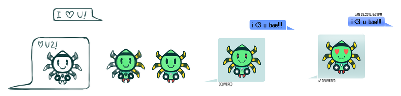 Illustration for article titled Spinarak Sez OMGBBQROFLCOPTERZ! Pokemon One a Day, Series 2!